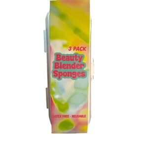 Beauty Blender Sponges 3-Pack - Multicolor